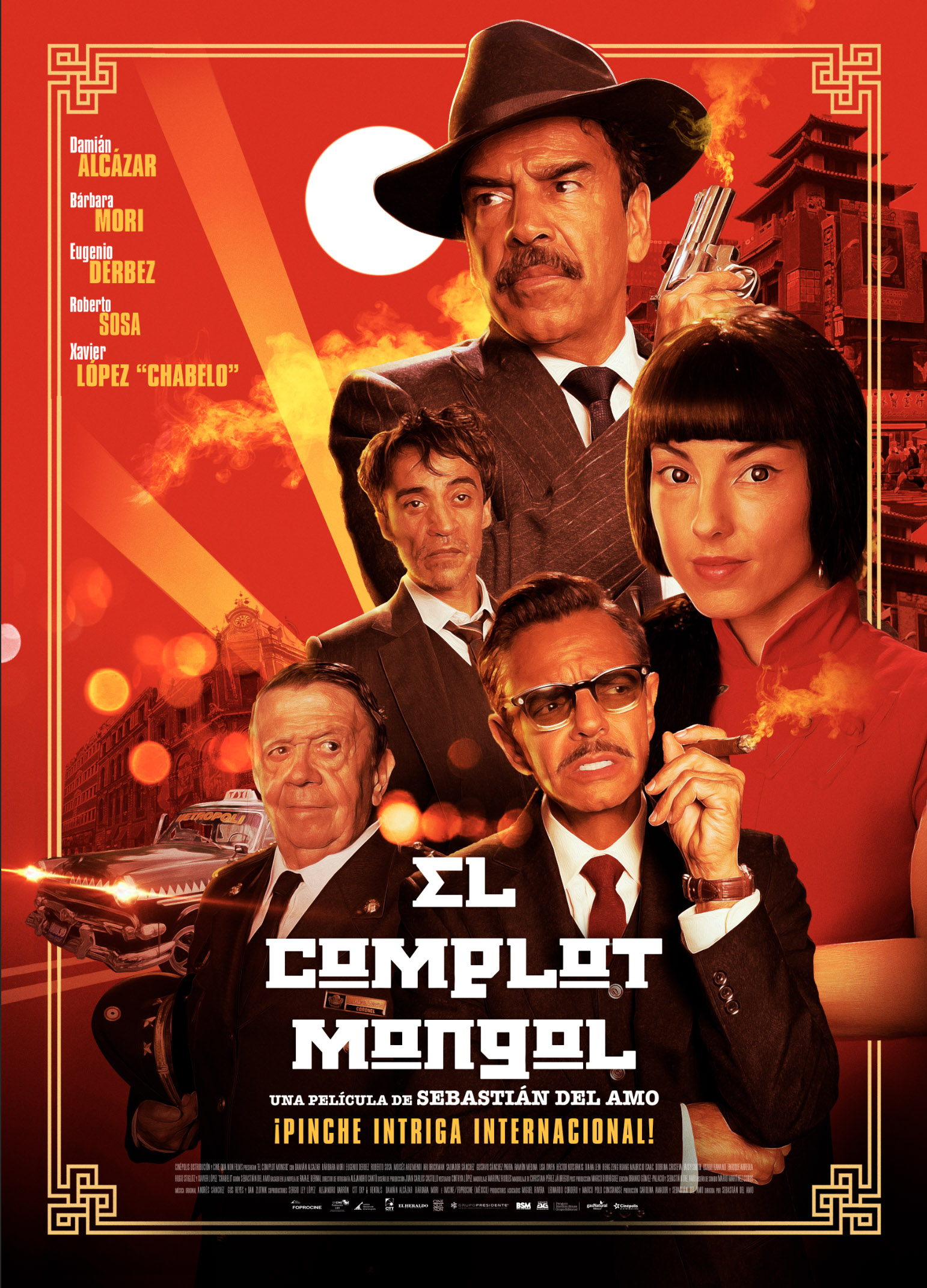 El Complot Mongol (2018) постер