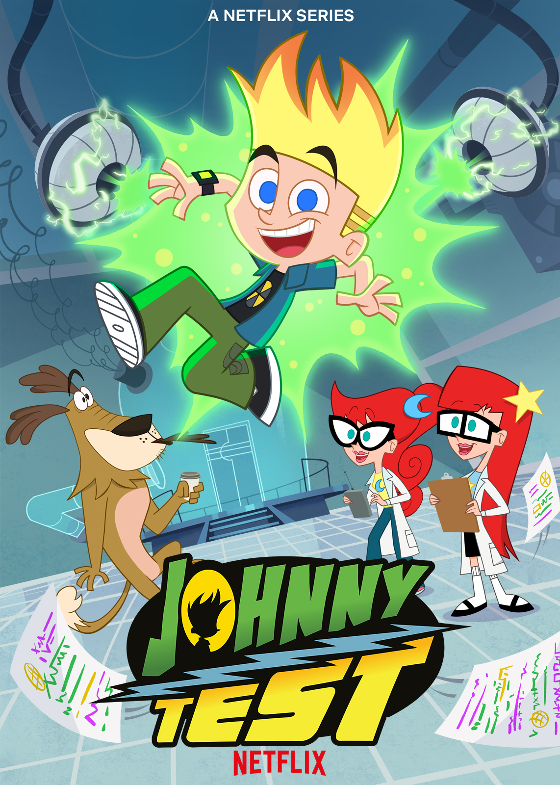 Johnny Test (2021) постер